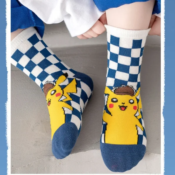 Chaussettes-en-coton-Pokemon-Pikachu-Anime-pour-enfants-b-b-s-gar-ons-et-filles-chaussettes-4