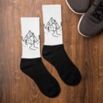 chaussettes montagne illustration