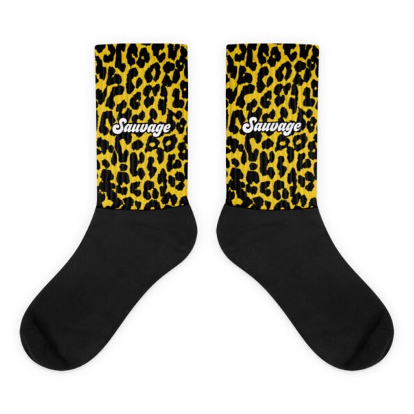 chaussettes leopard sauvage
