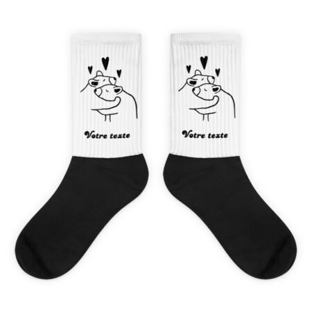 Chaussettes personnalisées Couple ours