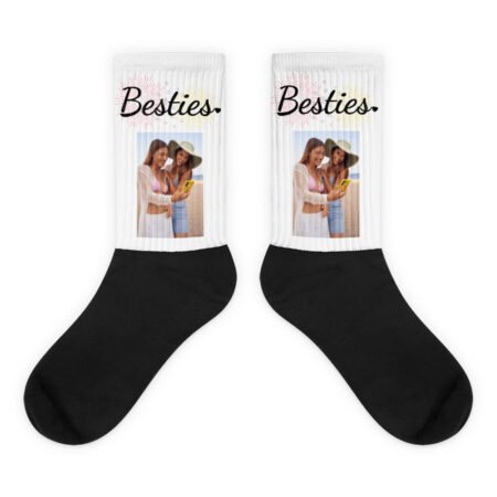 Chaussettes personnalisables photo Besties