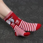 Chaussettes de Noël Unisexes en coton épais – Confort et fantaisie