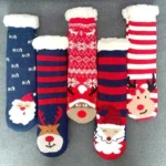 Chaussettes rigolotes Noël femme – Douces, chaudes et festives