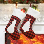 Chaussettes de Noël pour cheminée ou déco – Décoration festive