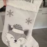 Chaussettes de Noël personnalisées avec nom – Confort et fantaisie