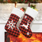 Chaussettes de Noël pour cheminée ou déco – Décoration festive