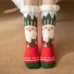 Chaussettes originale Noël chaudes pour femme