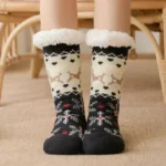 Chaussettes rigolotes Noël femme – Douces, chaudes et festives