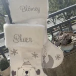 Chaussettes de Noël personnalisées avec nom – Confort et fantaisie