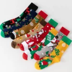 8 paires de chaussettes de Noël homme – Confort et esprit festif