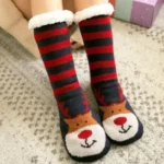 Chaussettes thermiques Renne Noël