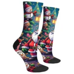 Chaussettes amusantes sur le thème de Noël – Confort et humour