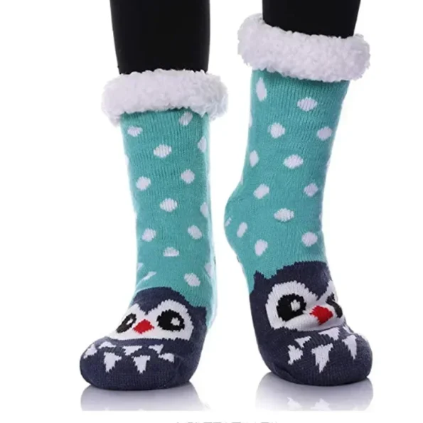 Chaussettes rigolotes Noël femme – Douces, chaudes et festives