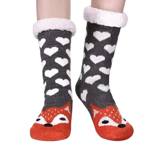 Chaussettes chaudes renard femme – Douceur et chaleur cocooning