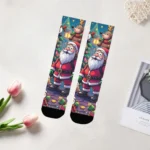 Chaussettes amusantes sur le thème de Noël – Confort et humour