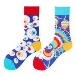Chaussettes colorées oeil