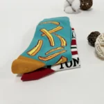 Chaussettes Ketchup frites pour femme