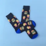 Chaussettes Burger frites