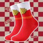 Chaussettes frites avec boîte