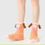 Chaussettes rigolotes peluche kawaii