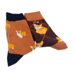 Chaussettes Corgi pour femme lot de 5 paires