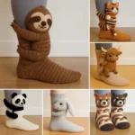 Chaussettes 3D Animaux