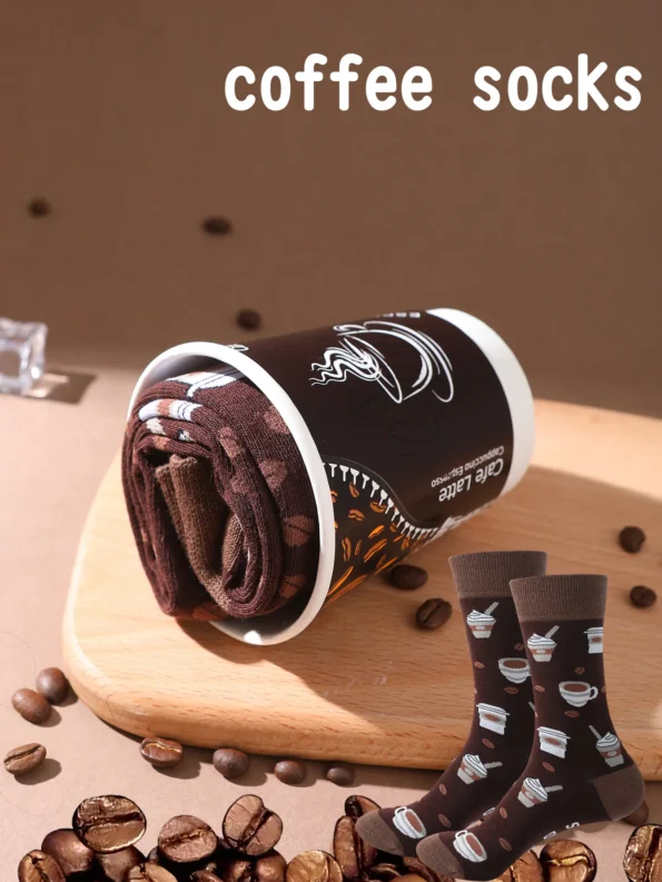 Chaussettes Café box homme