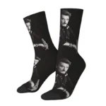 Chaussettes Johnny Hallyday unisexes extensibles
