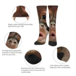 Chaussettes rigolotes singe