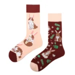 Chaussettes Lapin dépareillées