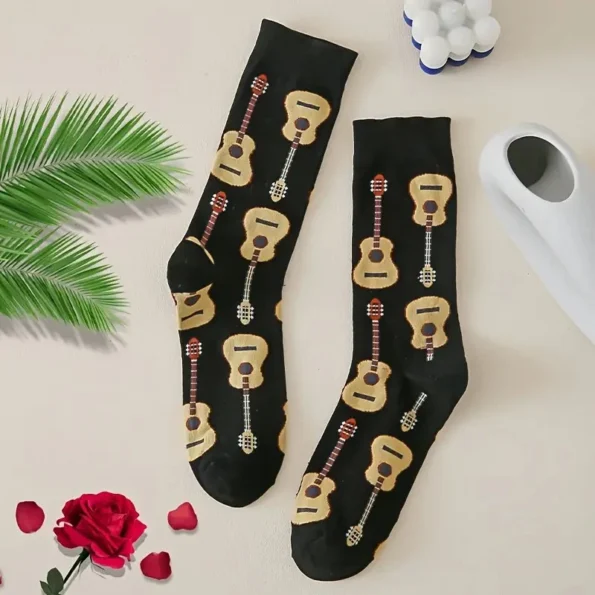 Chaussettes guitare pour homme