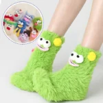 Chaussettes rigolotes peluche kawaii