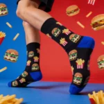 Chaussettes Burger frites