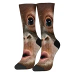 Chaussettes rigolotes singe