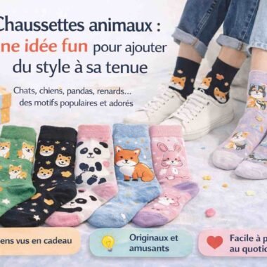 Chaussette rigolote femme : 7 idées à offrir sans tomber dans le banal
