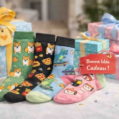 Chaussettes animaux : une idée fun pour ajouter du style à sa tenue