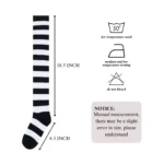 Chaussettes longues rayées