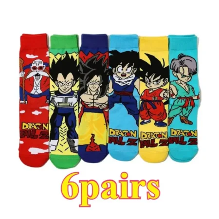 Chaussettes Dragon Ball Homme - 6 paires
