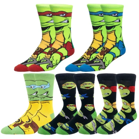 Chaussettes Tortue Ninja - 5 paires