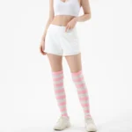 Chaussettes longues rayées