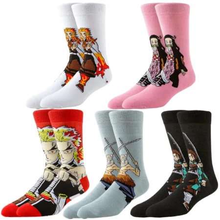 Chaussettes Demon Slayer - Lot de 5 ou 10 paires — WDMIX103