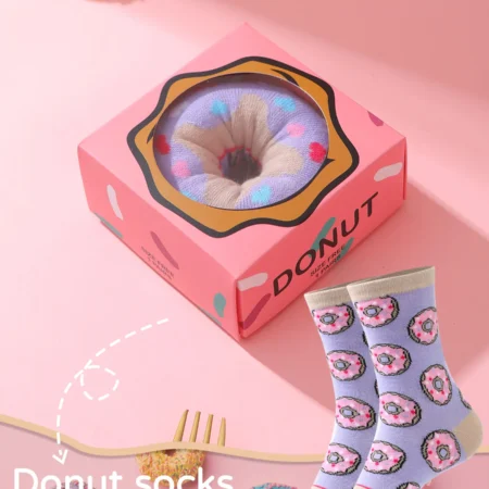 Chaussettes coffret donuts