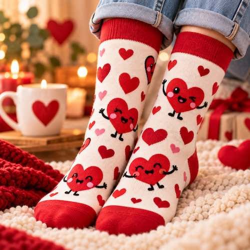Chaussettes amour originales