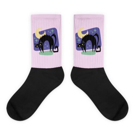 Chaussettes Chat noir