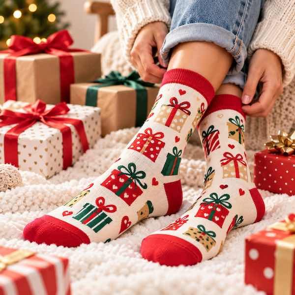 Chaussettes originales idée cadeau