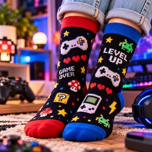 Chaussettes geek originales