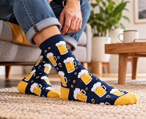Chaussettes rigolotes homme