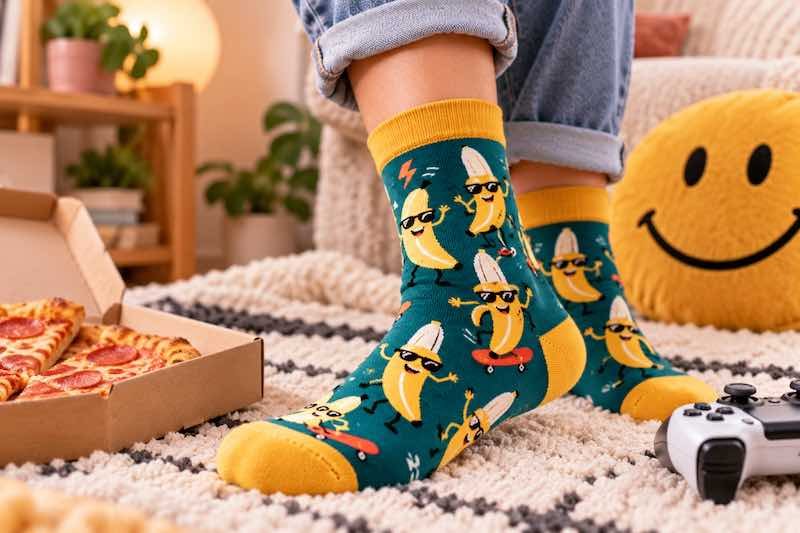 Chaussettes humour originales