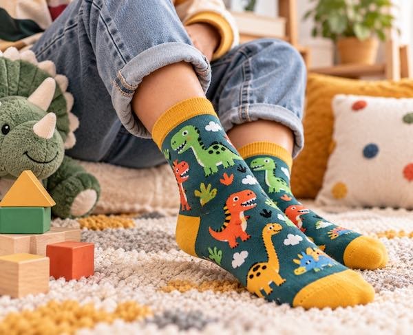 Chaussettes rigolotes enfant