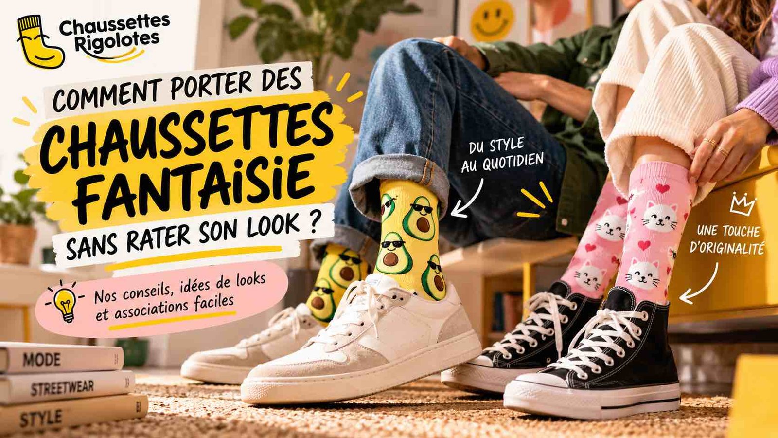 porte chaussettes fantaisies blog